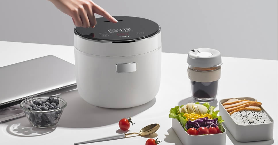 Xiaomi วางจำหน่าย TOKIT Mini Smart Rice Cooker หม้อหุงข้าวขนาด 1.6 ลิตร