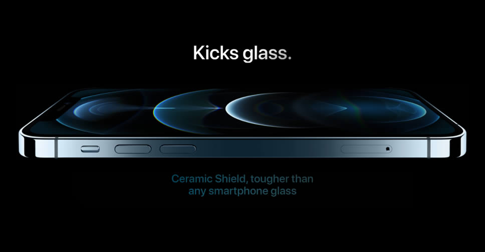 iPhone 12 ทั้ง 4 รุ่น มาพร้อมกระจกด้านหน้าแบบ Ceramic Shield ทนทานกว่า