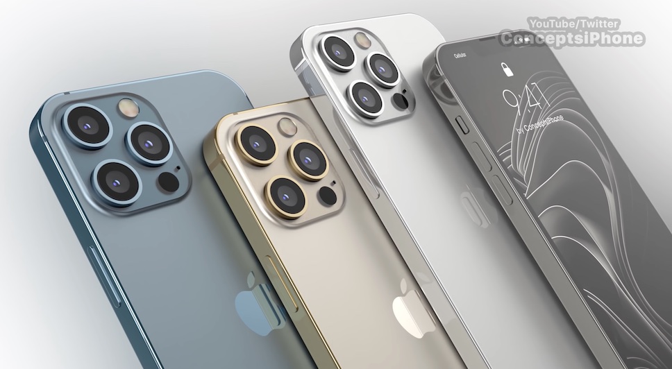 เผยคอนเซ็ปต์ใหม่ล่าสุดของ iPhone 13 Pro และ iPhone 13 Pro