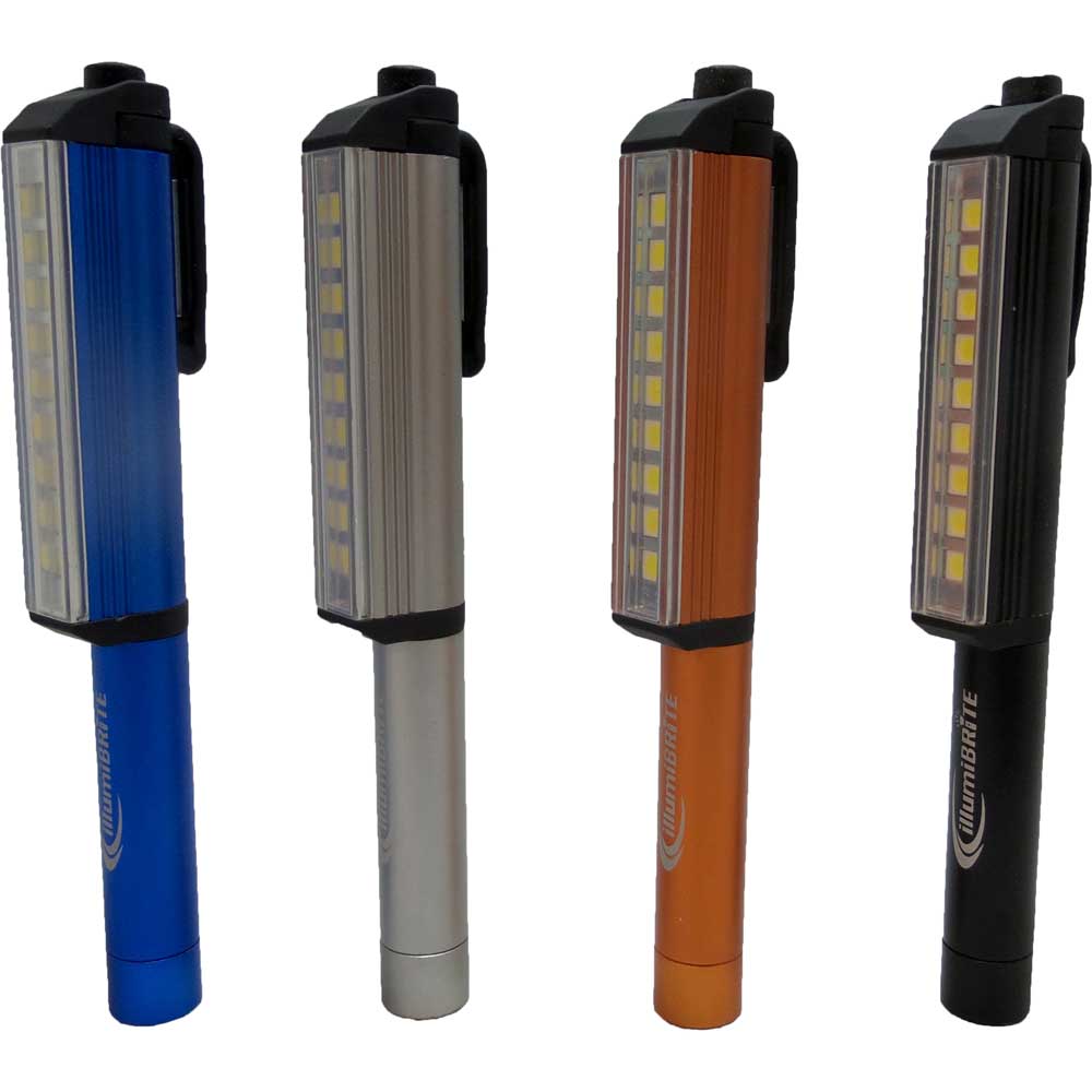 LED Pocket Work Light, 120 Lumens COB LED w/ Rotating Clip