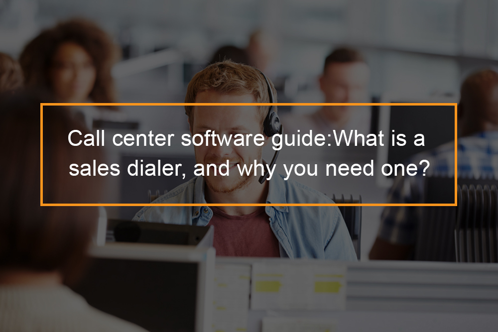 What is a dialer software? FlashMob Computing