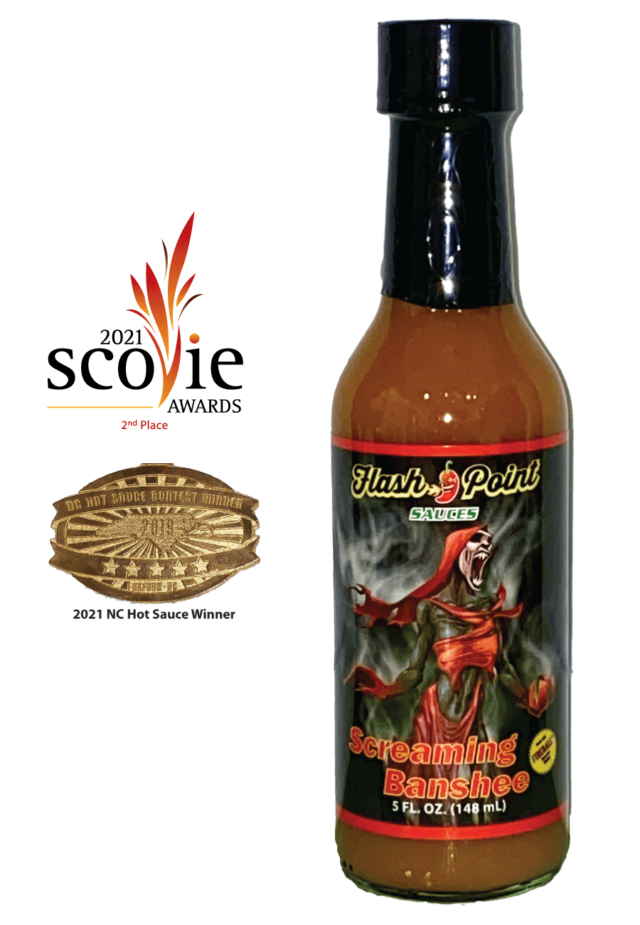 Screaming Banshee Hot Sauce Flash Point Sauces LLC