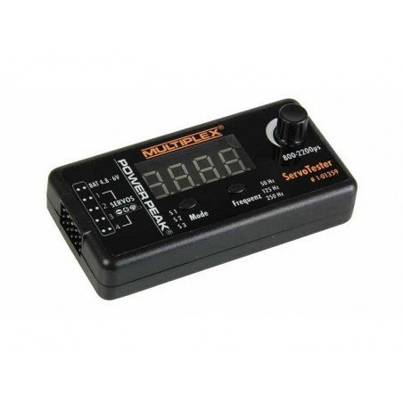 Servo Testers - Multiplex Power Peak Servo Tester - FLASH RC
