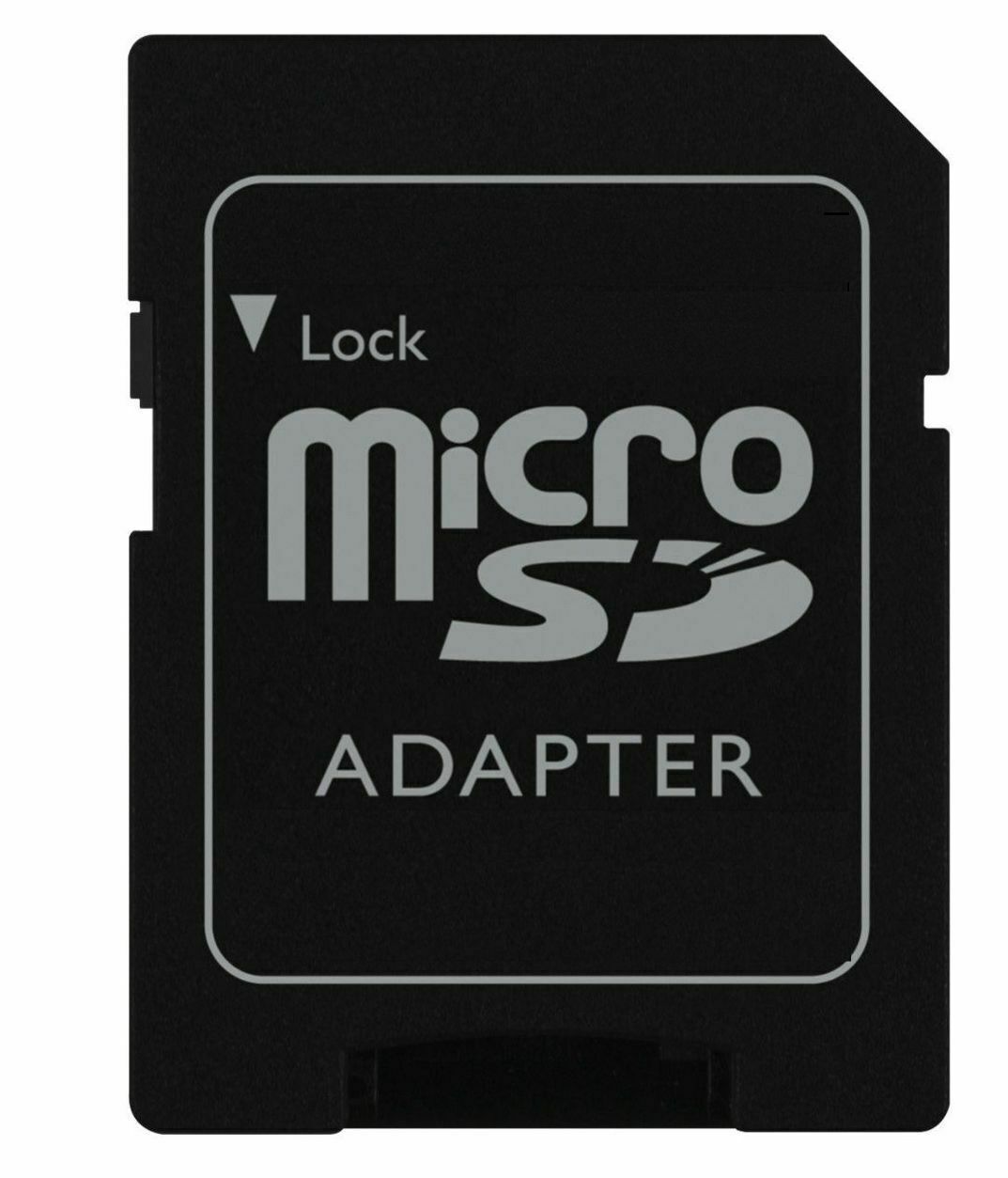 MICRO SD Adapter Universal MicroSD to SD Memory Card Adapter Black