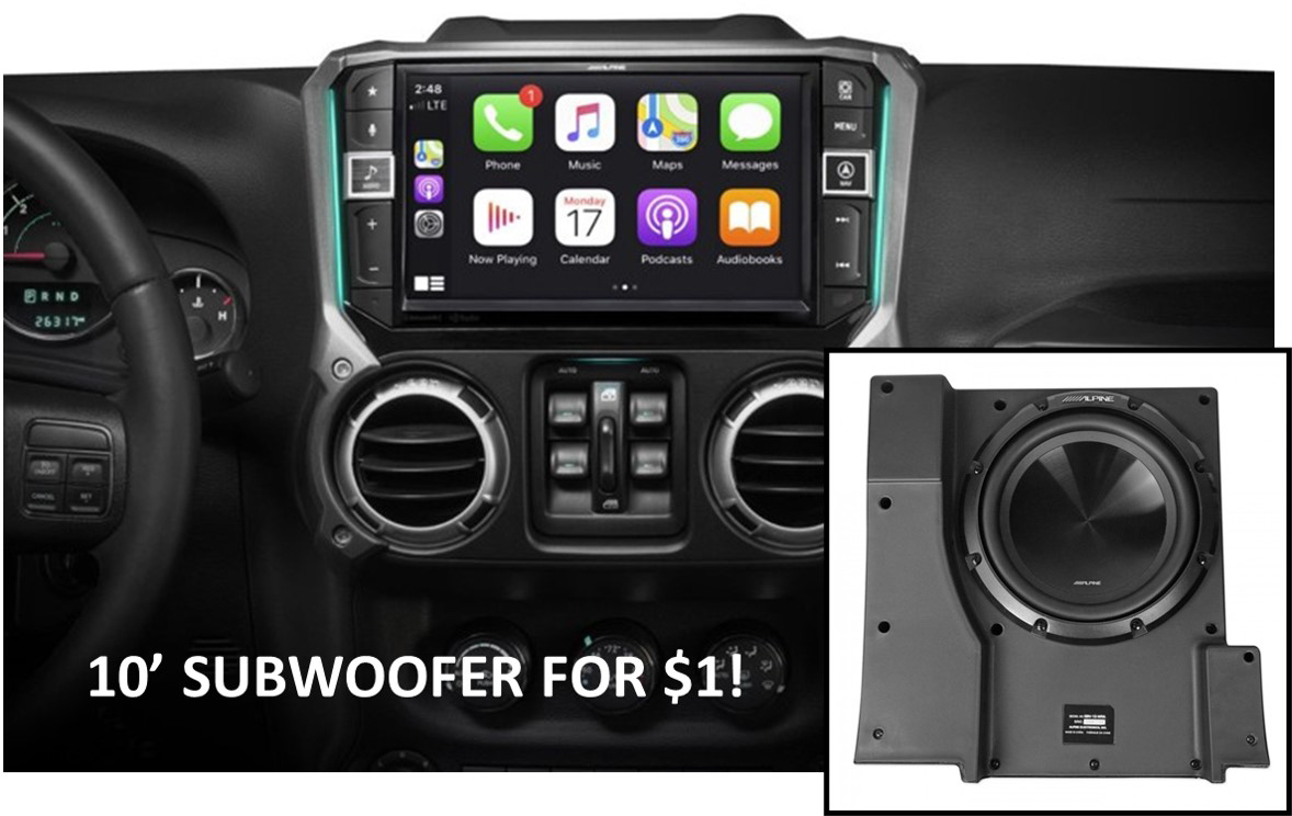 Alpine Restyle Head Unit - Flat-Out Auto