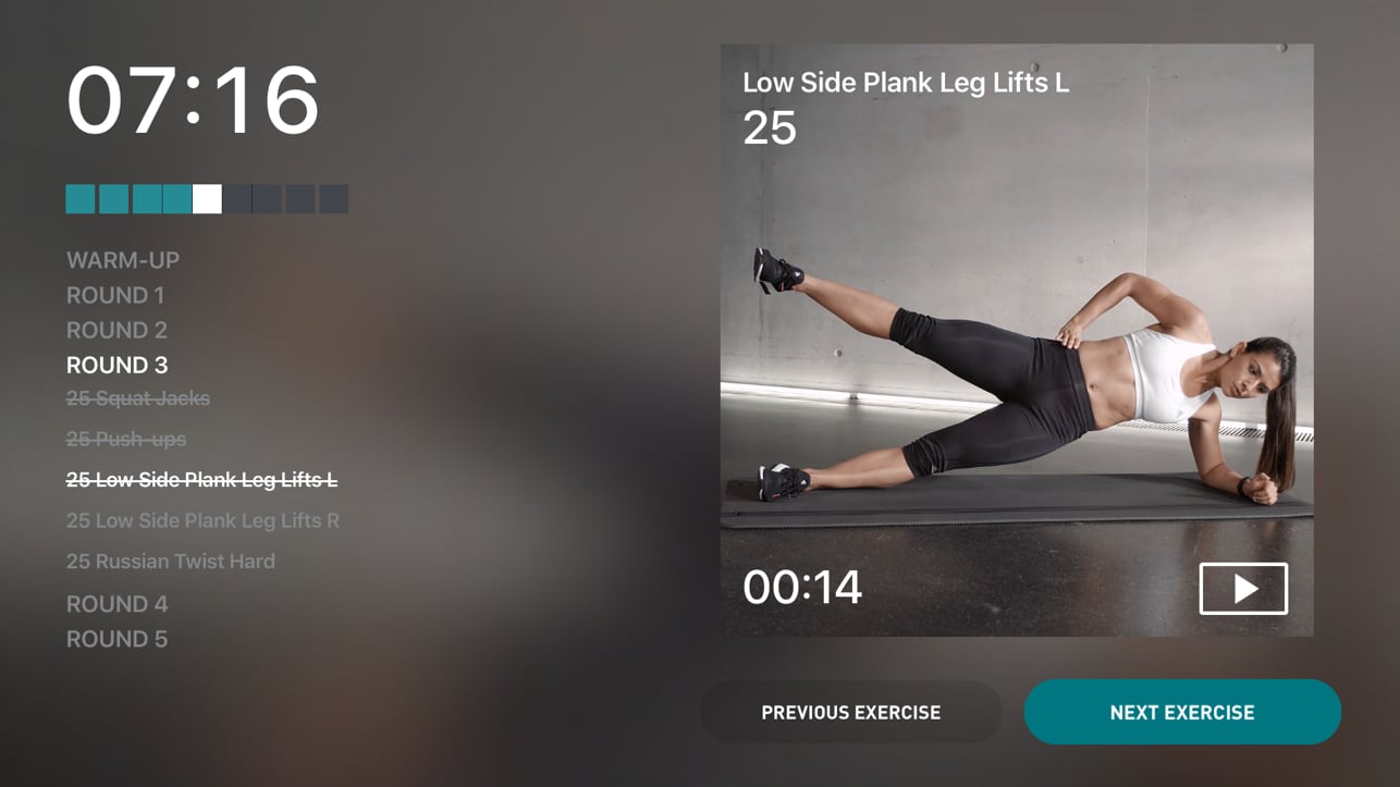 Adidas Training til Apple TV