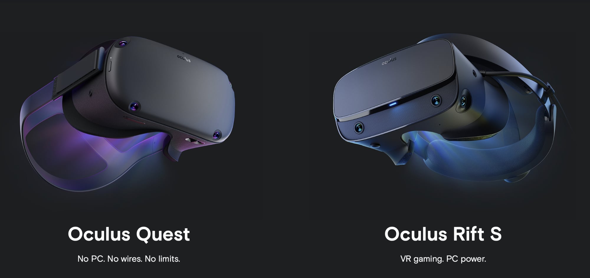 Oculus Rift S and Oculus Quest