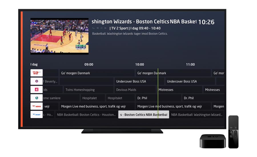 Stofa på Apple TV