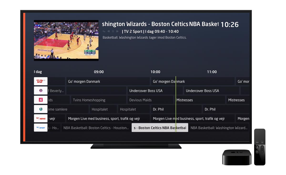 Stofa på Apple TV