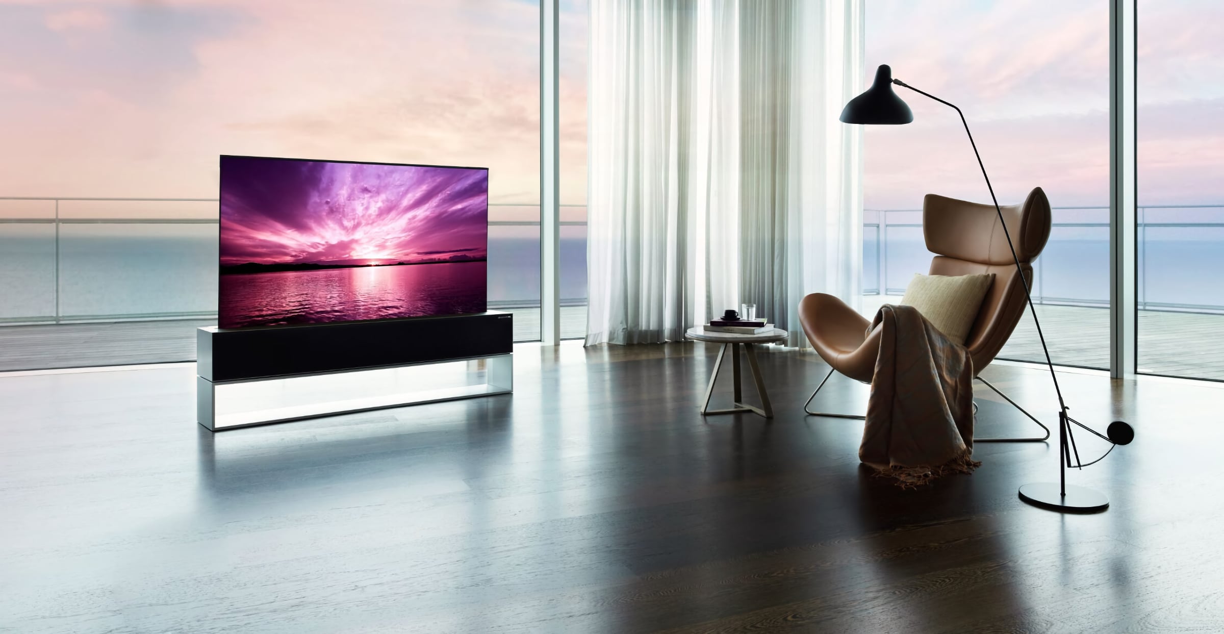 LG Rollable TV