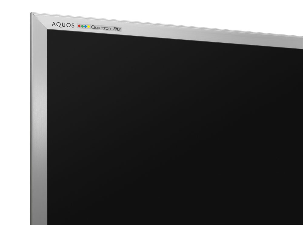 Sharp launches 60" TV in brushed aluminum FlatpanelsHD