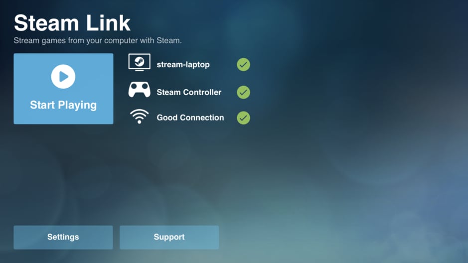 Steam Link for Apple TV