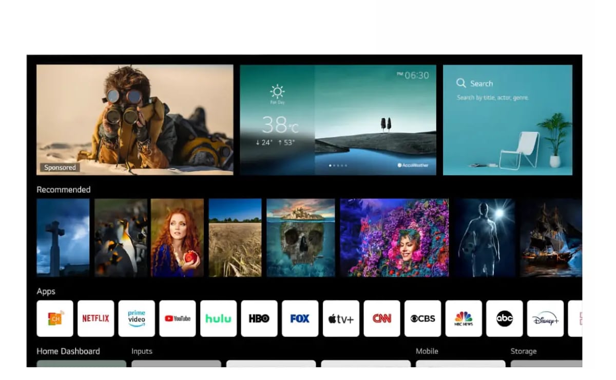 webOS 23 exclusive to 2023 models
