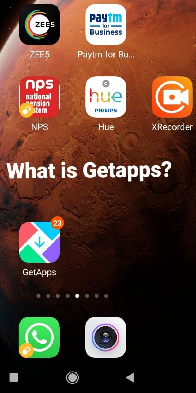 Getapps a competitor to Google play store?