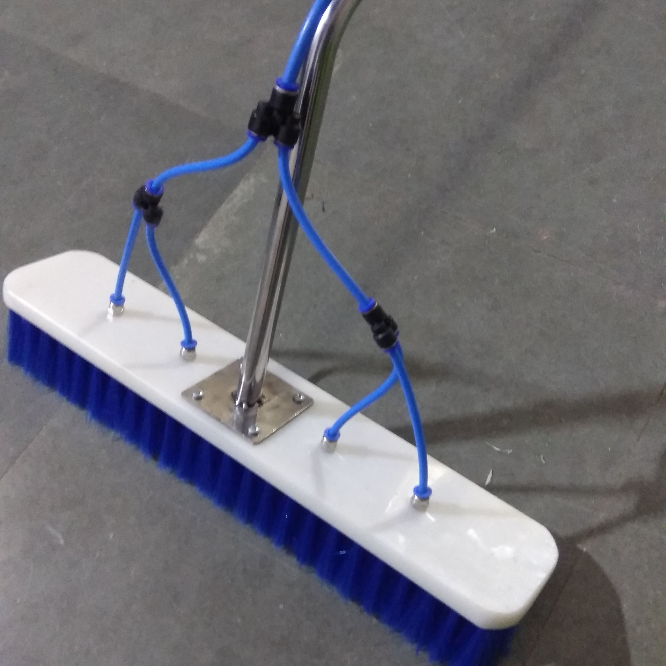 Solar panel cleaning brush detail Flavour Industries