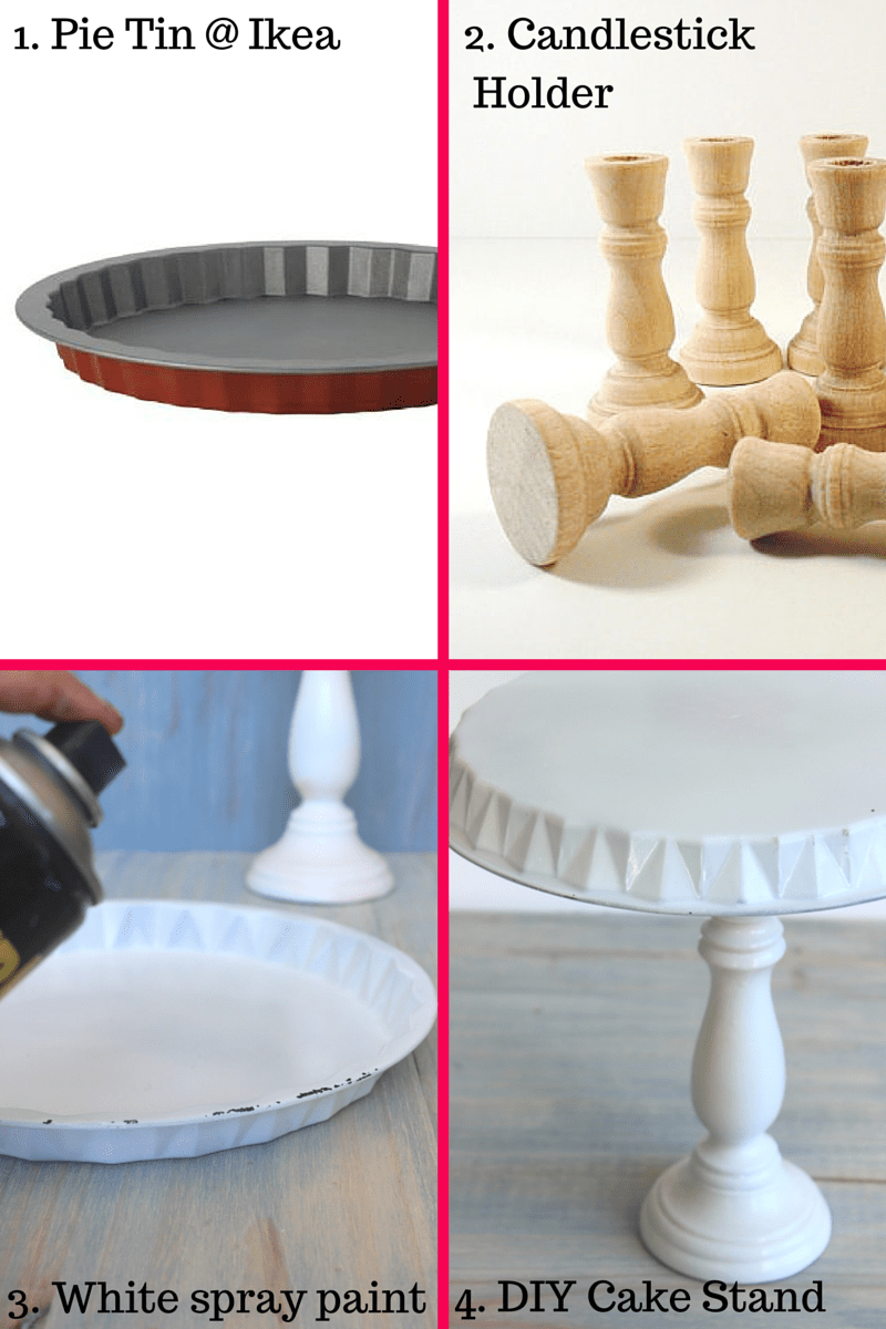 DIY Cake Stand Tutorial