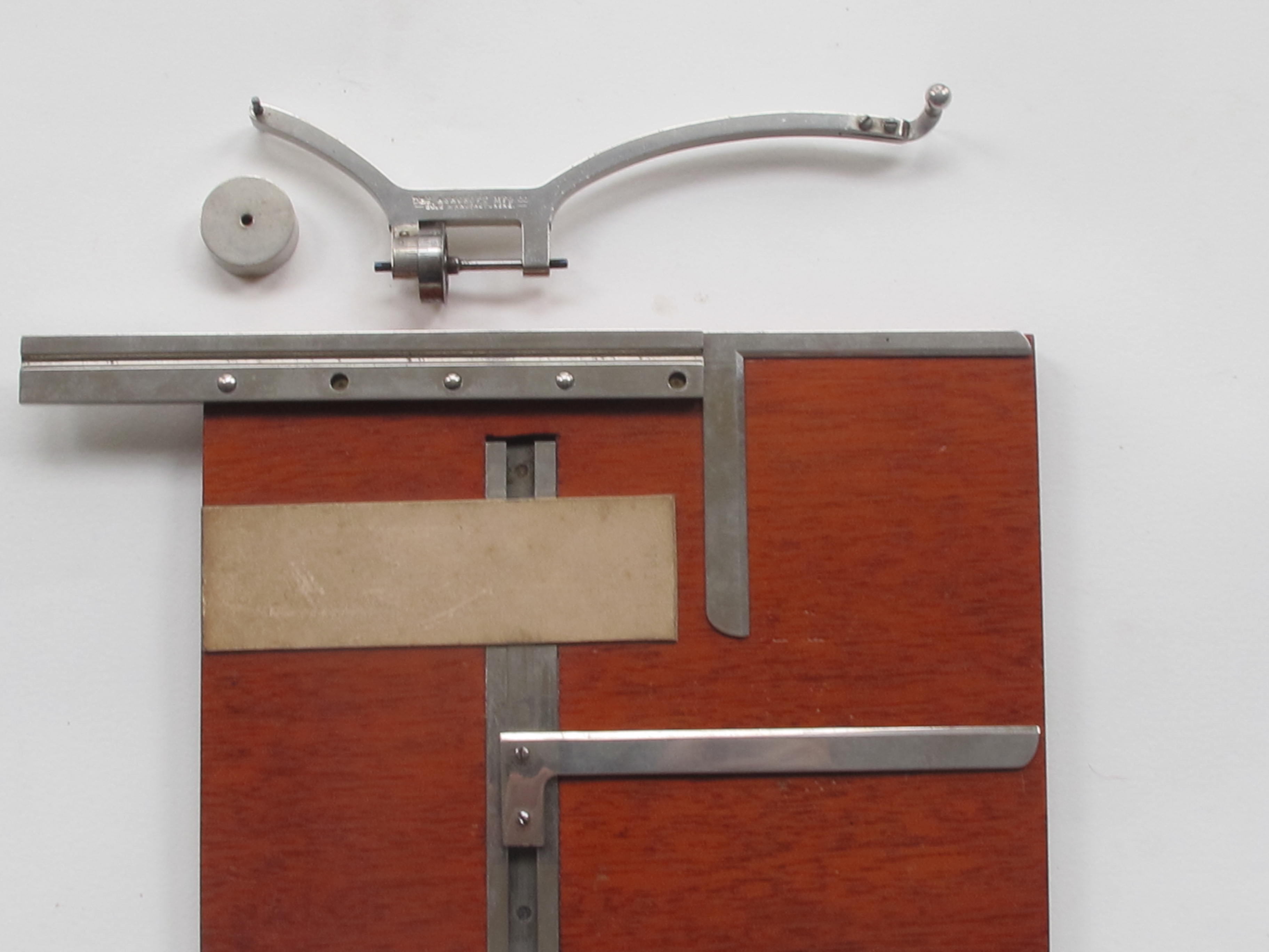 Coffin patent Planimeter by Ashcroft Fleaglass