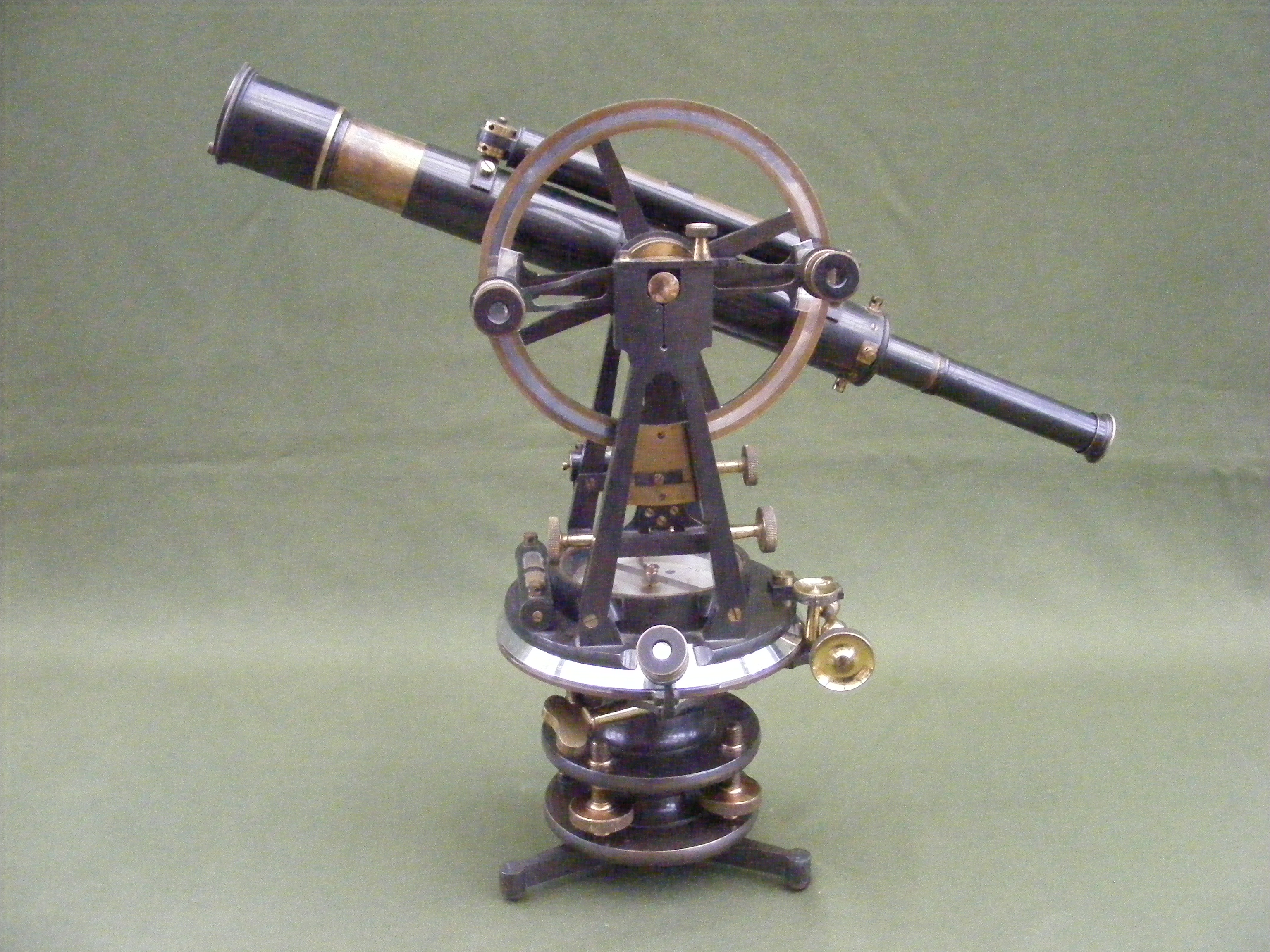 TRANSIT THEODOLITE BY HEATH Fleaglass