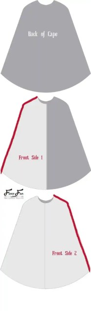 34 Cloak With Sleeves Sewing Pattern ShazminDorit