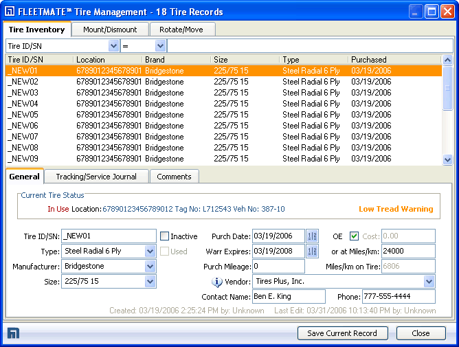 Fleet Management Software