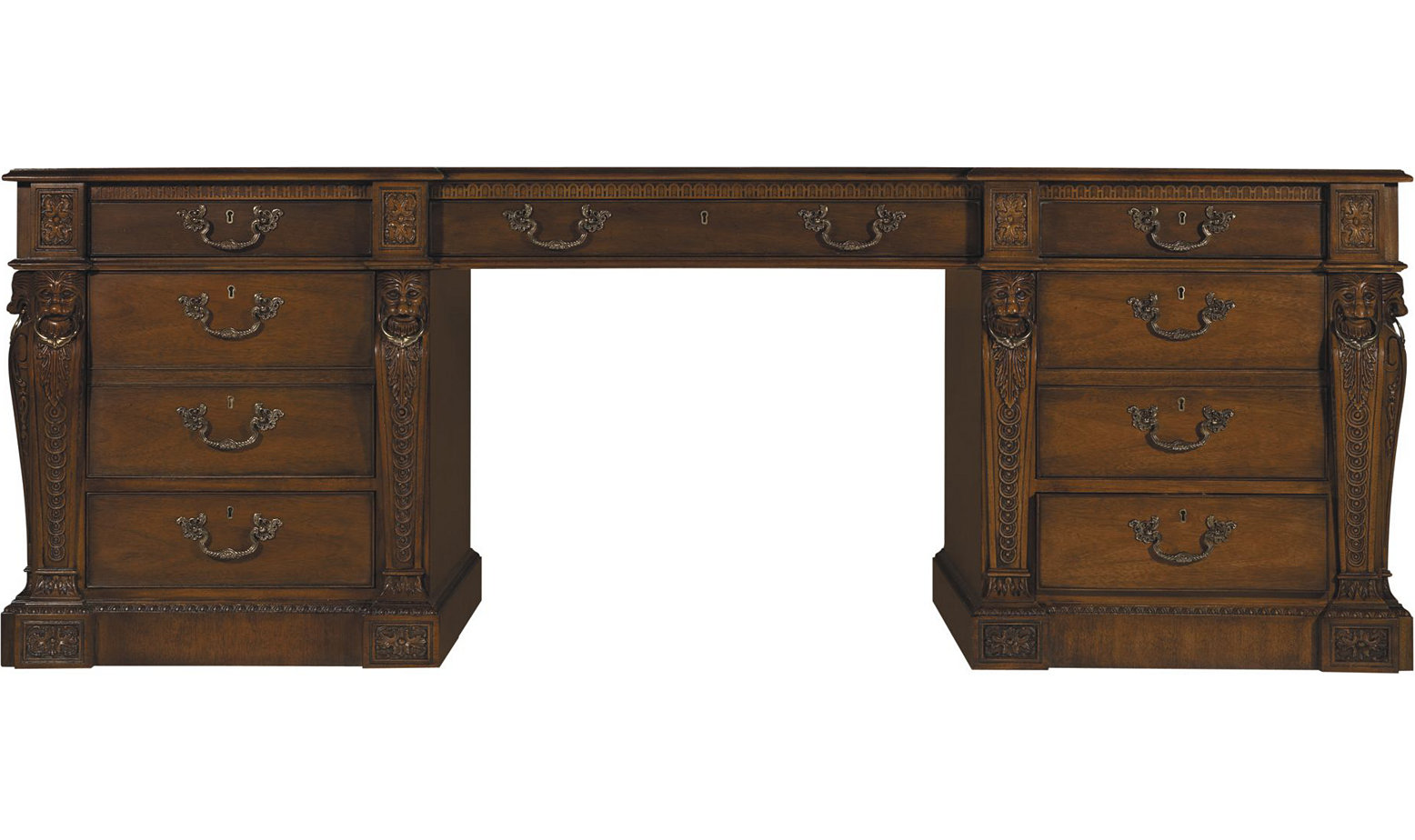 Baker Pedestal Desk Flegel's Home Furnishings