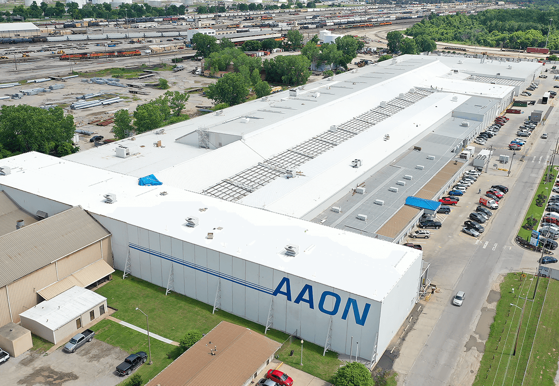 AAON 413K Square Foot Roof Retrofit