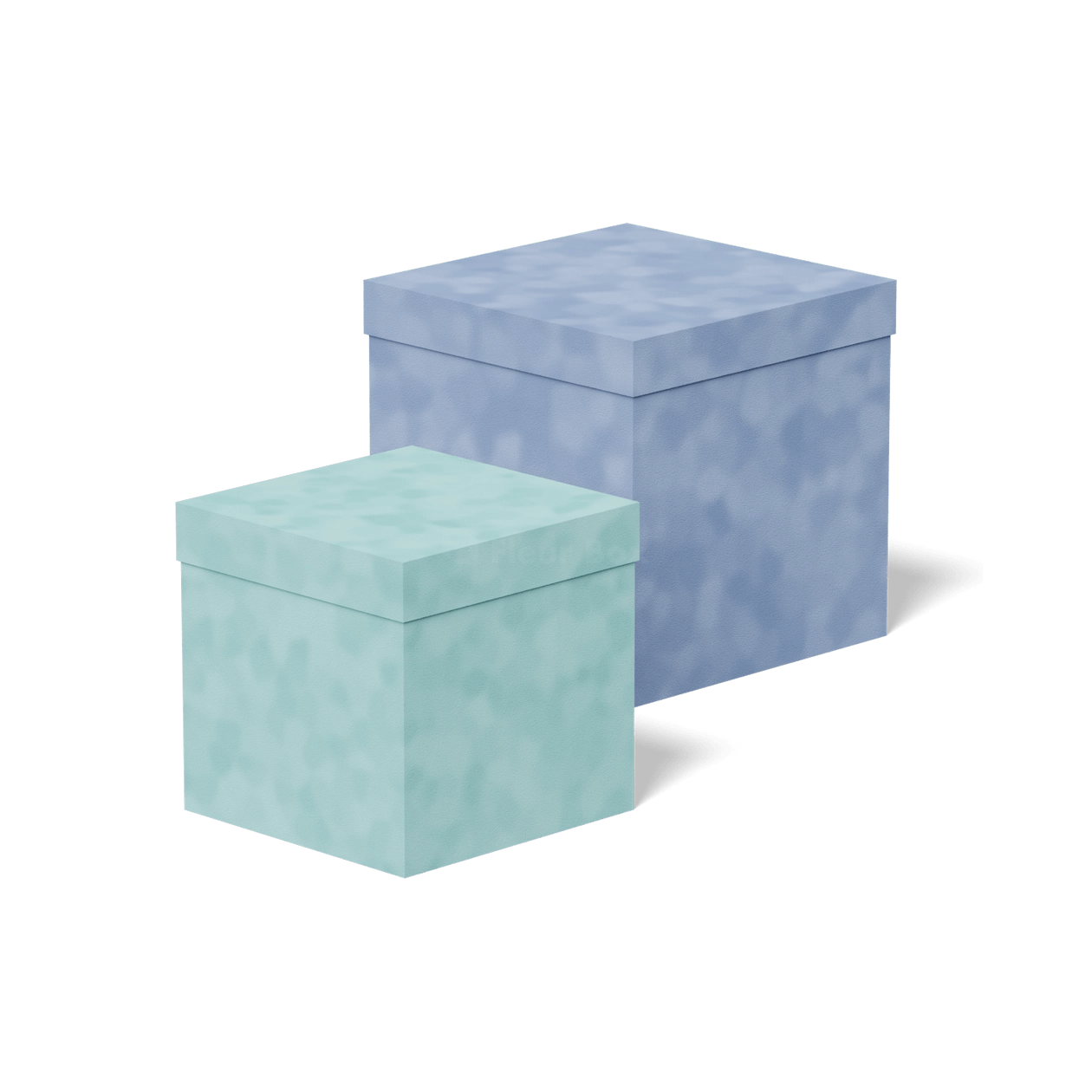 Premium Quality Velvet Square Flower Box by Fleur Box