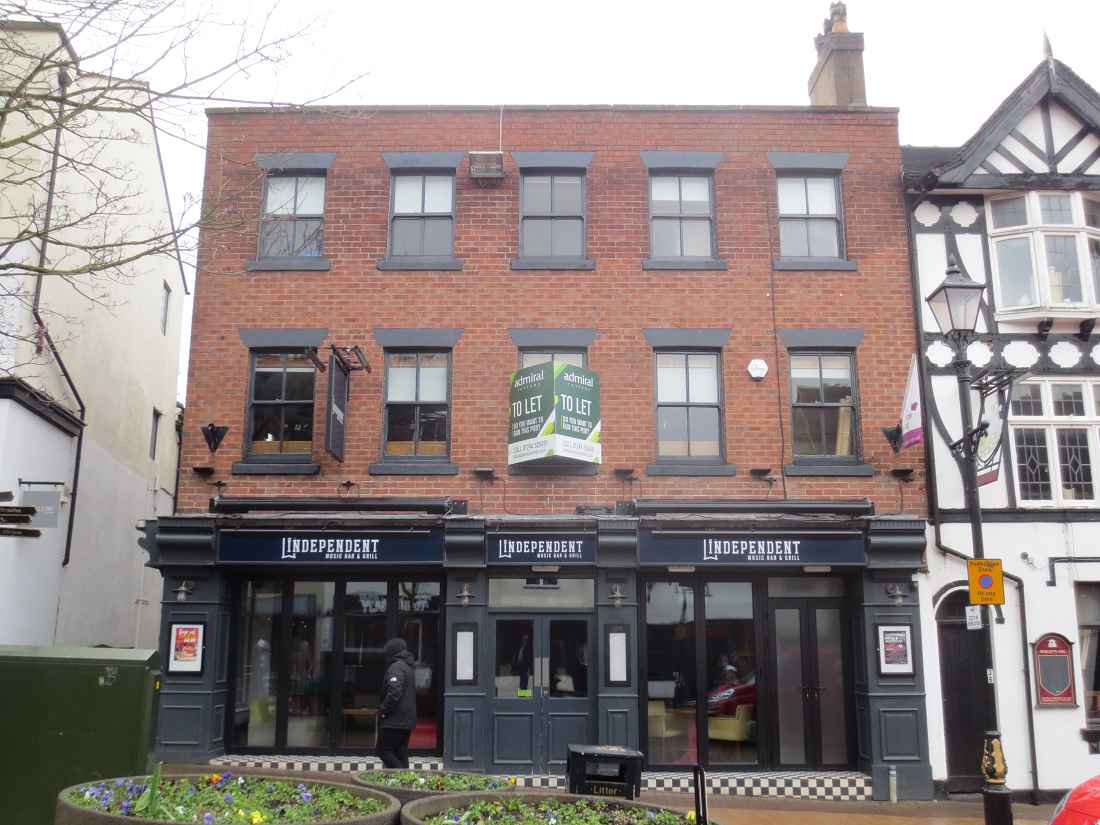 Pub to let in NewcastleunderLyme Independent Music Bar & Grill, M