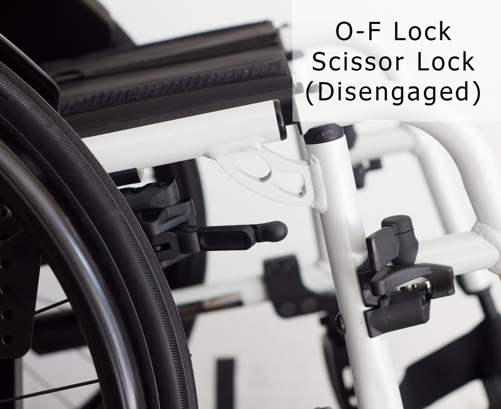 OutFront Composite Scissor Lock (Left Hand) Flexel Mobility