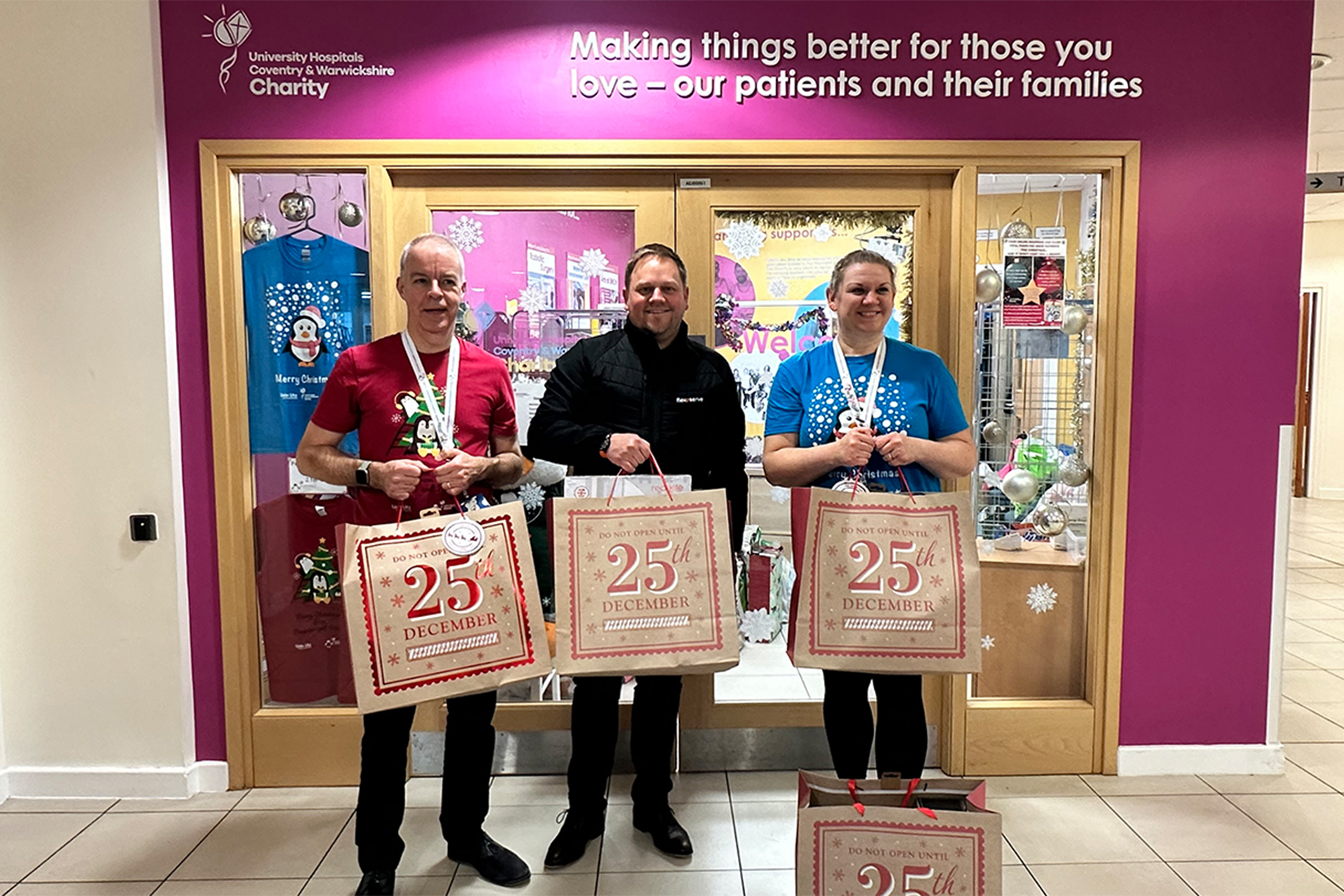 University Hospitals Coventry receives Flexeserve toy donation