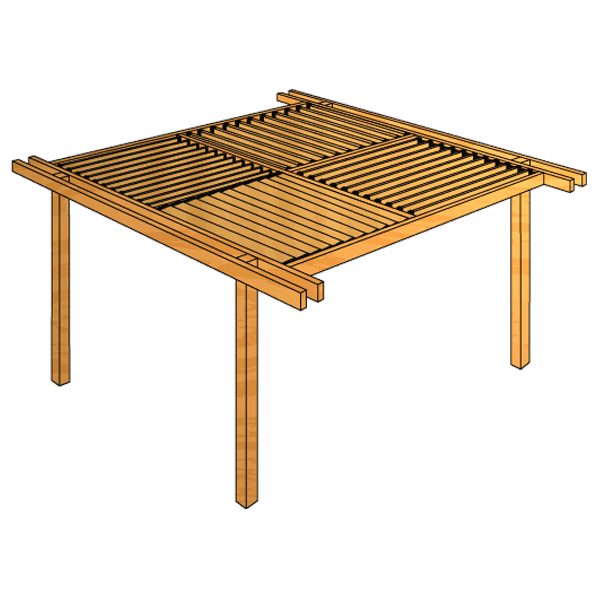 DIY Louvered Projects Louvered Pergola FLEXfence