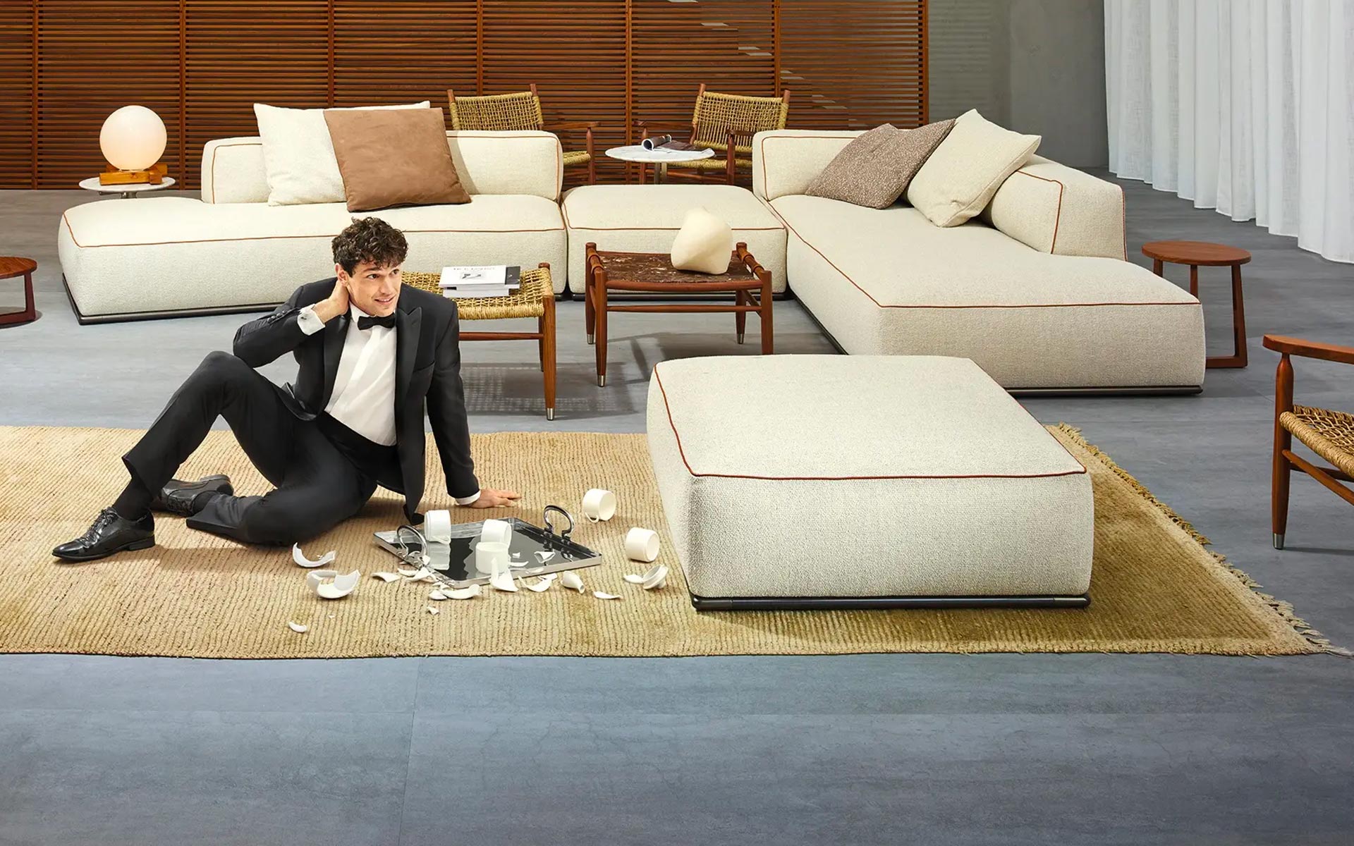 Flagship Store Flexform Flexform Como modern furniture Flexform