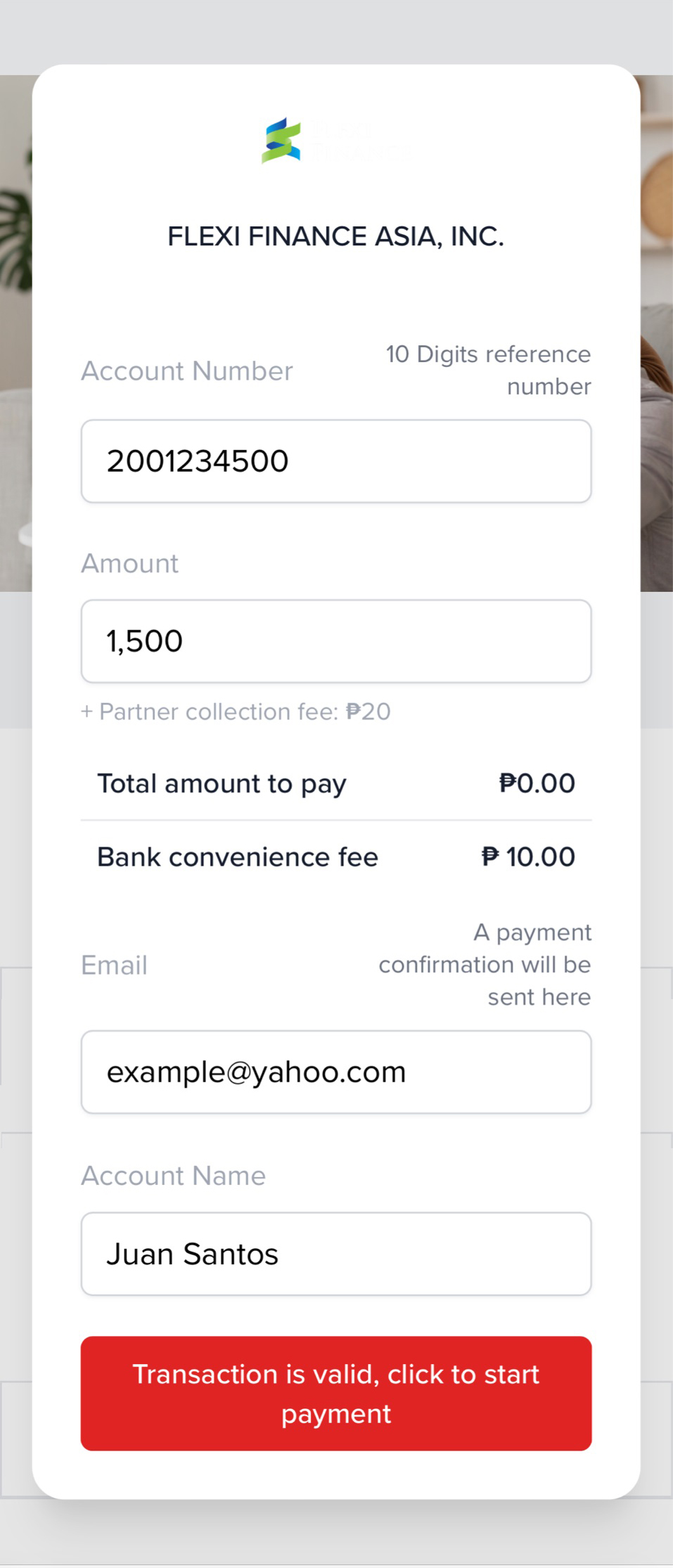 How To Pay Through BPI QuickPay Flexi Finance