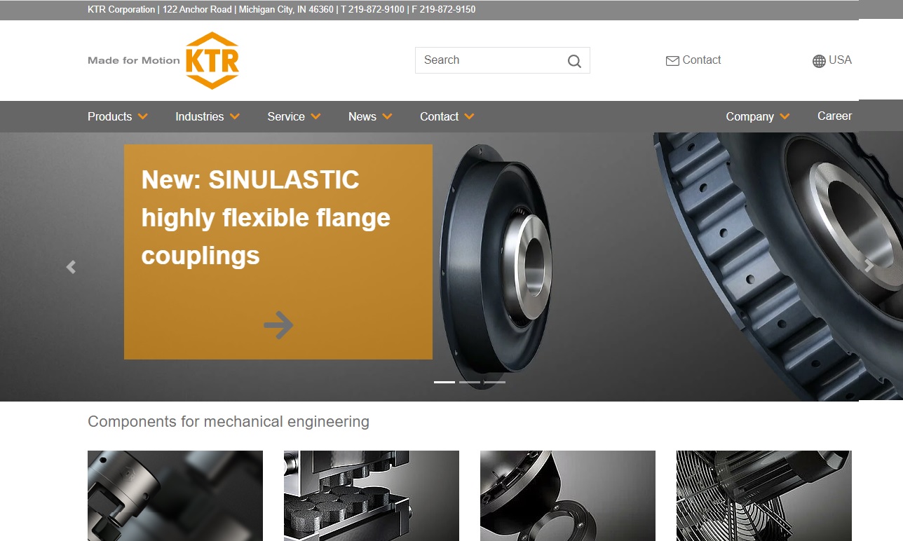 KTR Corporation Shaft Coupling Manufacturers