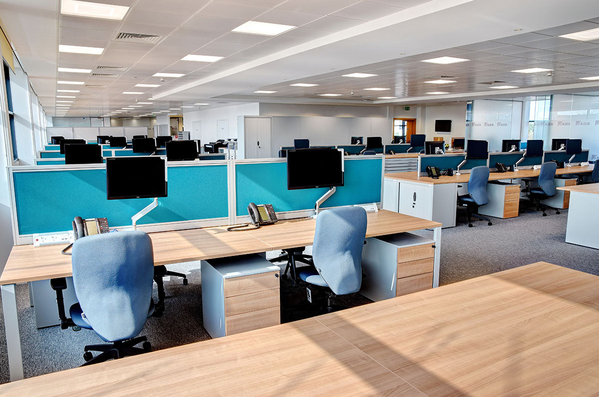 Kier Leeds Interior Design & Office Furniture Install Flexiform