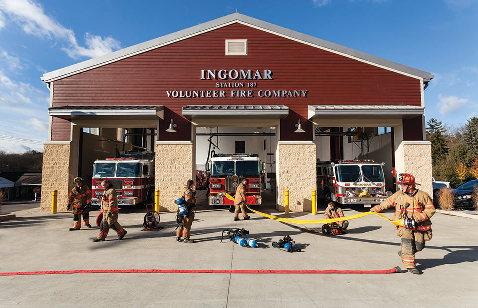 Floor Coatings Case Study Ingomar Volunteer Fire Co.
