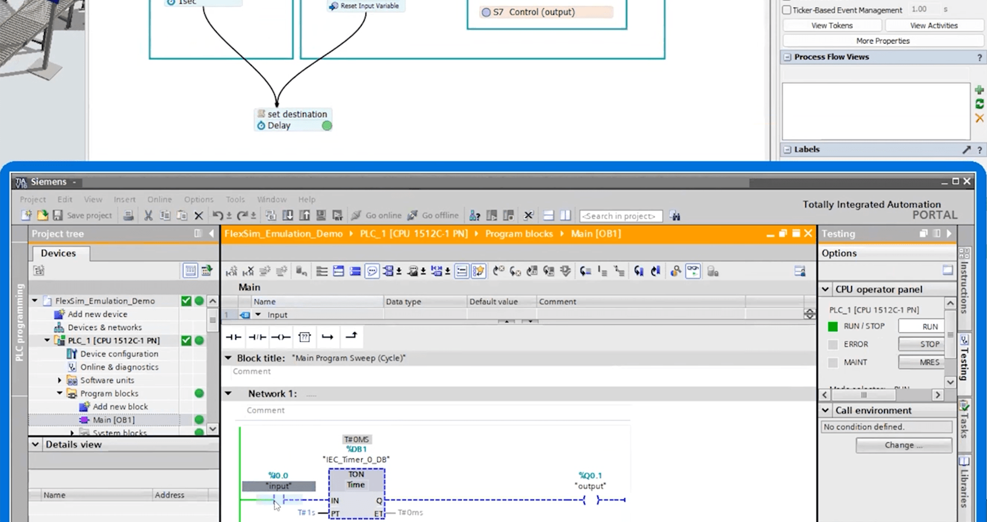 FlexSim 2023 Enhancements to Bonsai Integration (AI), Emulation, AGV