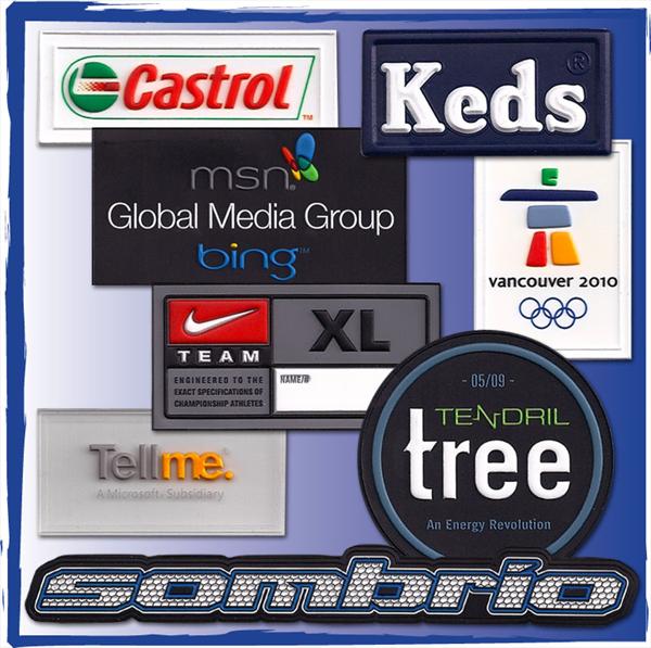 Custom PVC Rubber Labels