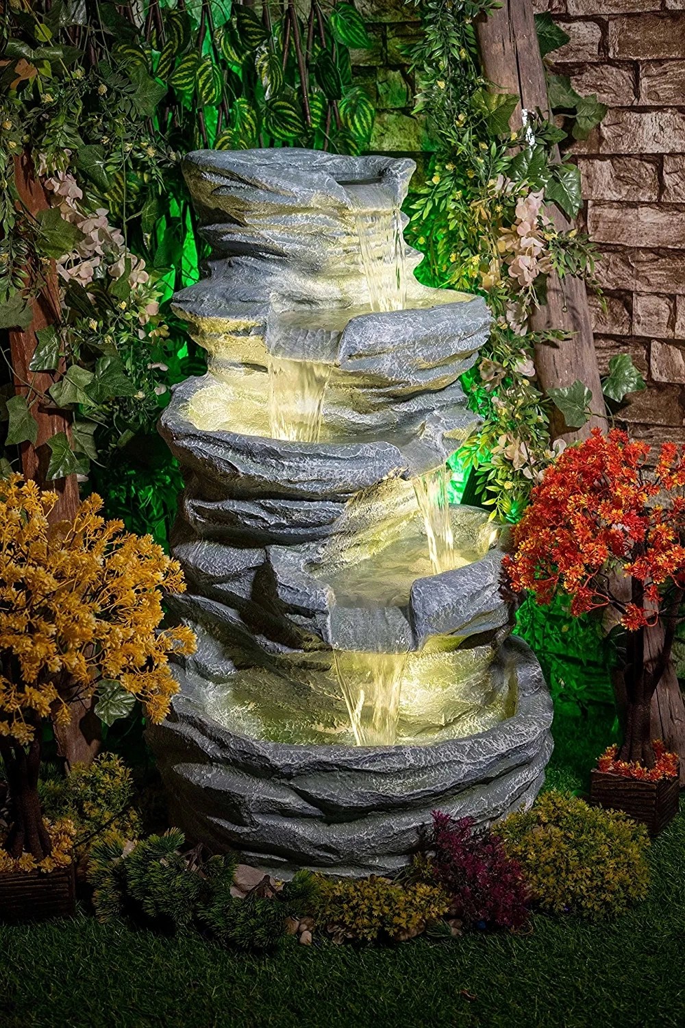 5 Steps 5 Layer Big Fountain for Home Decor/Living Room/Hall/Office