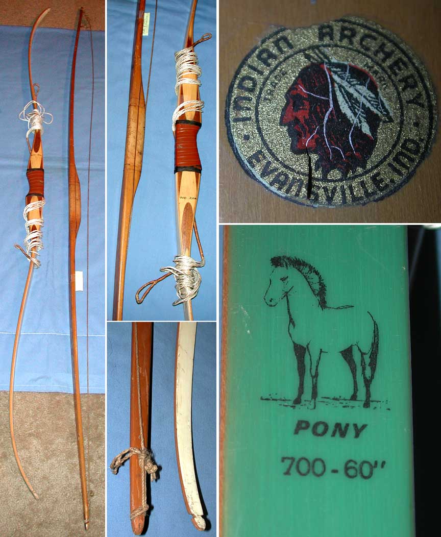 indian archery and pony american antique bows