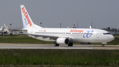 14. Feb 2022 Air Europa UX1027 (AEA13VJ) from Madrid to Paris