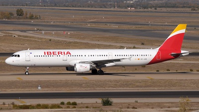 14. Feb 2022 Iberia IB3402 (IBE34CT) from Madrid to Paris