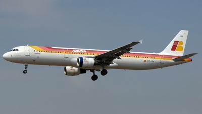 12. Feb 2022 Iberia IB3403 (IBE34WW) from Paris to Madrid