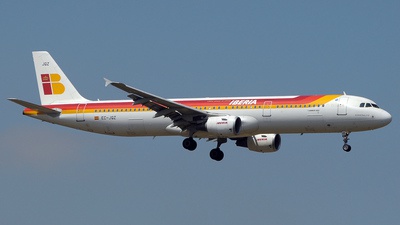 14. Feb 2022 Iberia IB3444 (IBE34NO) from Madrid to Paris