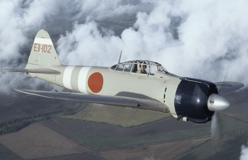 Wednesday Warbird Mitsubishi Zero Flight Journal