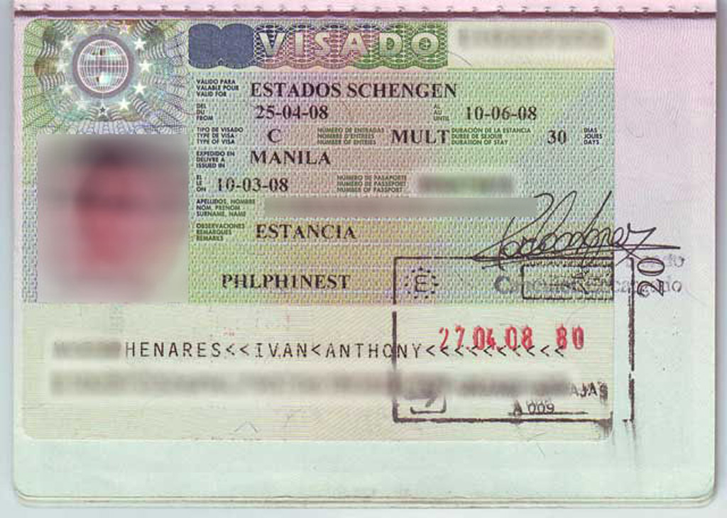 Spain Schengen Visa Application Requirements Flight Reservation for