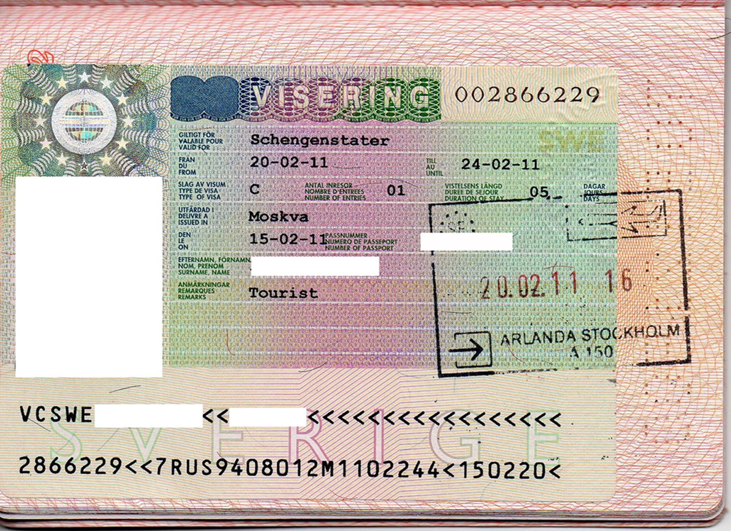 Sweden Schengen Visa Application Requirements Flight