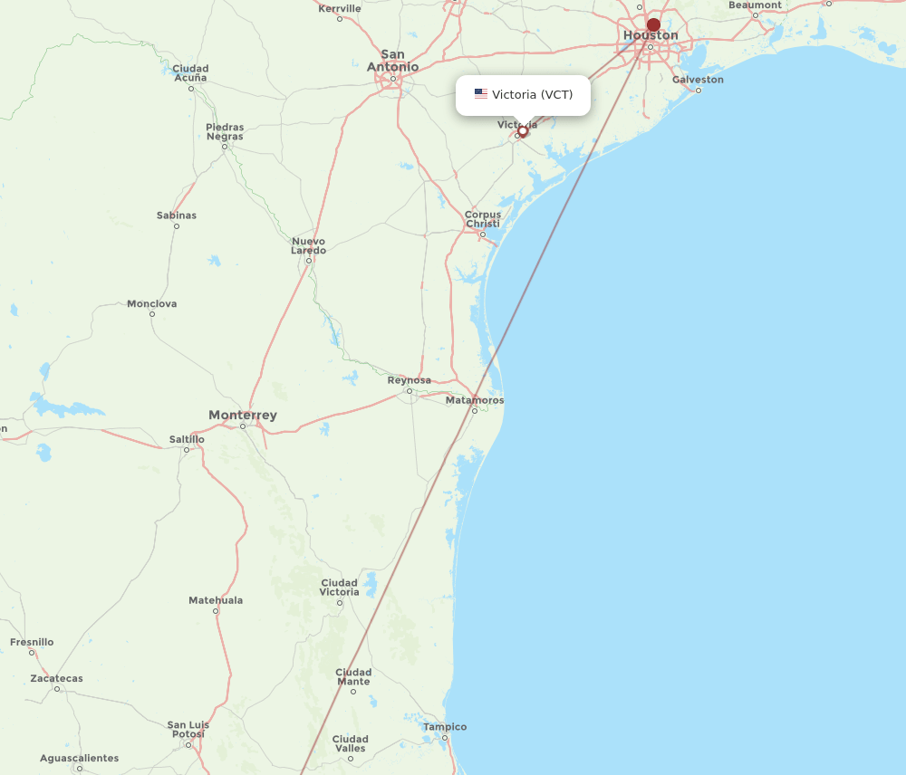 Flights from Victoria to Queretaro, VCT to QRO Flight Routes