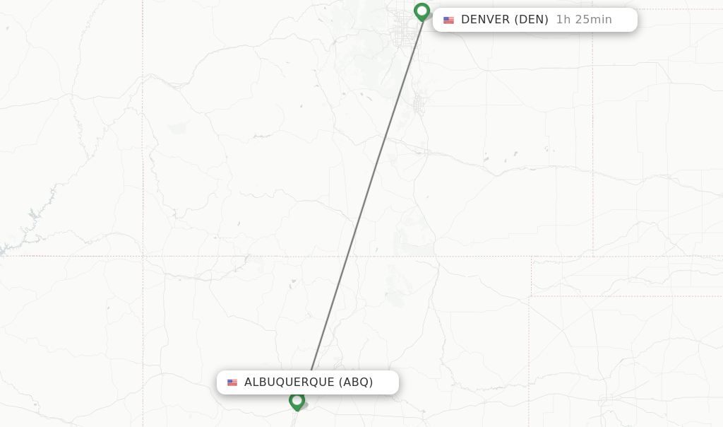 Albuquerque To Denver Map Cyndie Consolata