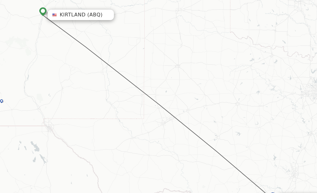 Direct (nonstop) flights from Albuquerque to San Antonio schedules
